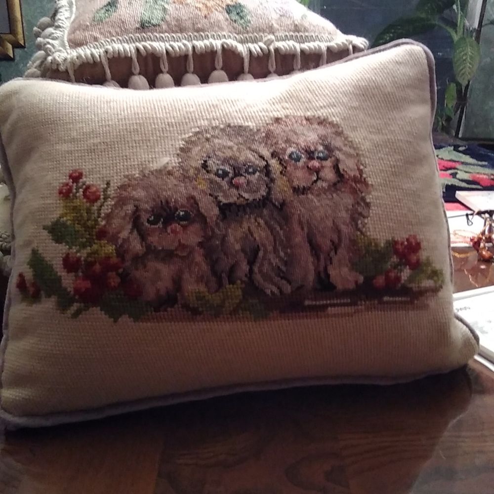 Embroidered Style Pillow